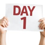 １日