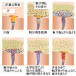 制汗剤の仕組み