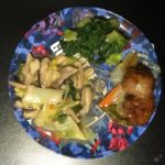 冷凍弁当「きのこたっぷりとろーり八宝菜セット」解凍後